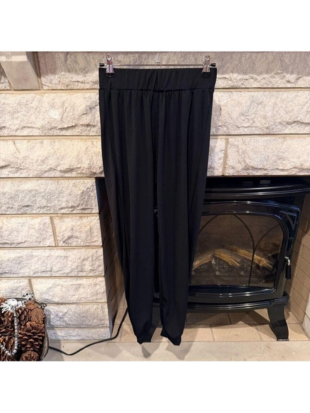 Balera Black Women's Jogger Style Dance Pants Adult Small